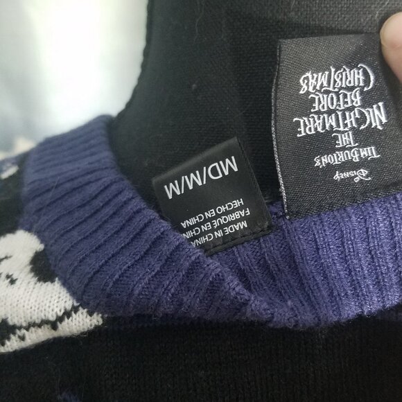 Nightmare Before Christmas Holiday Sweater - Picture 3 of 3